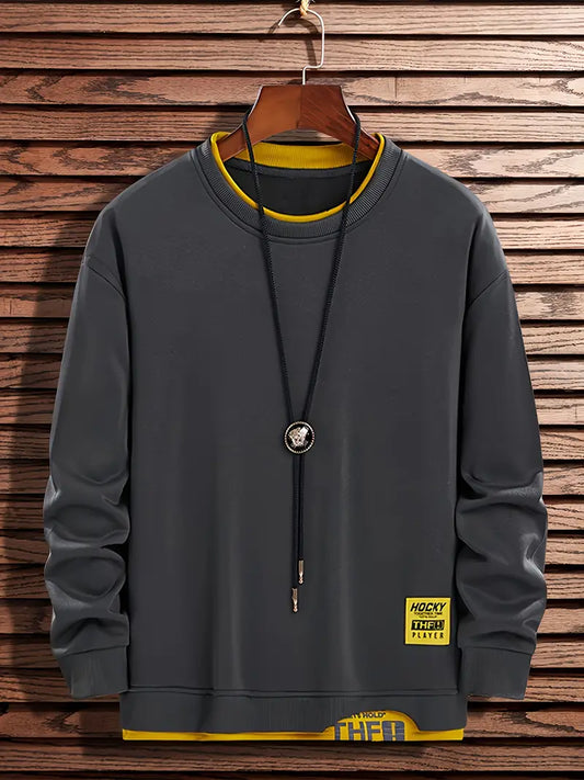 Bahar ve Sonbahar için Mükemmel, Kazak Hoodie